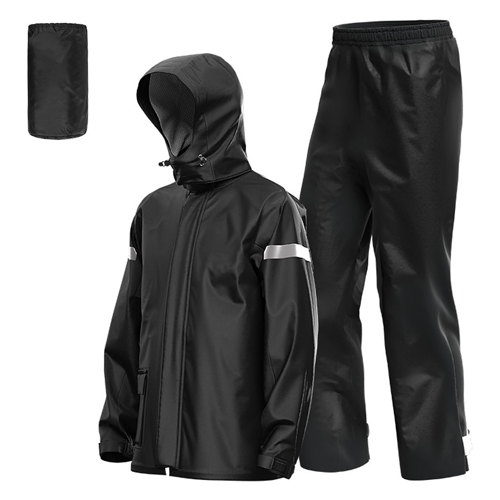 Cycling Gear Pants - Men Motorcycle Rain Suit Outdoor Reflective