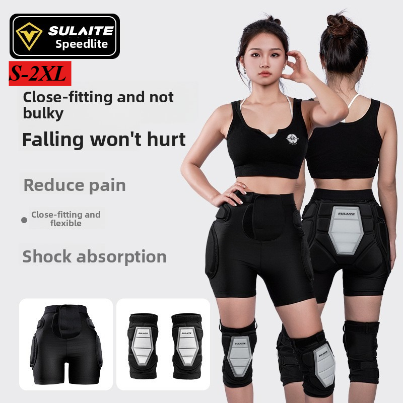 Cycling Gear Pants - SULAITE Motorcycle Hip Protection Gear Outdoor