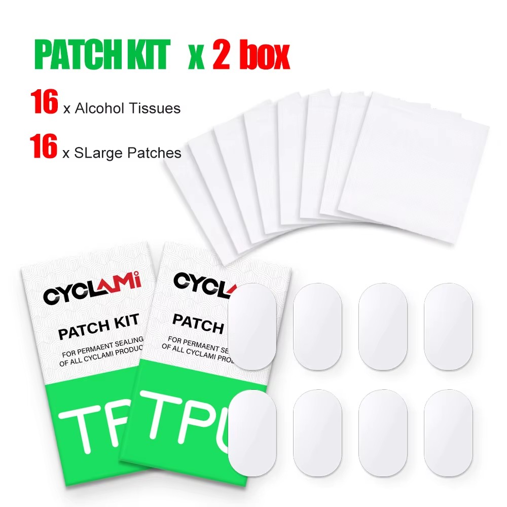 Cycling Gear Material - CYCALMI 16/80Pcs Bike Inner Tube Tire