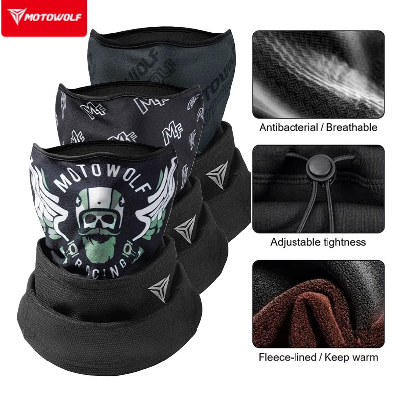 Cycling Gear For Winter - Motowolf Winter Warm Tactical Balaclava For