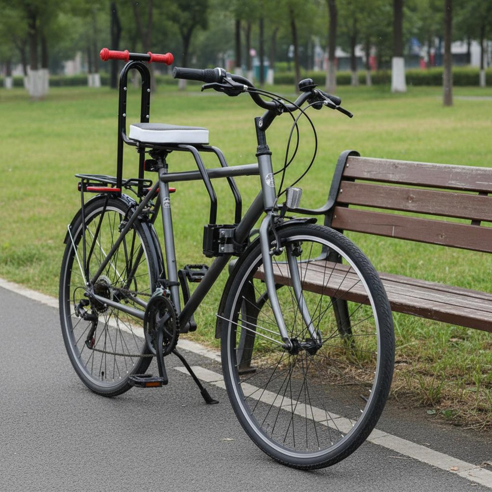 Cycling Gear For Kids - Kids Bike Seat Safe Guard Rail