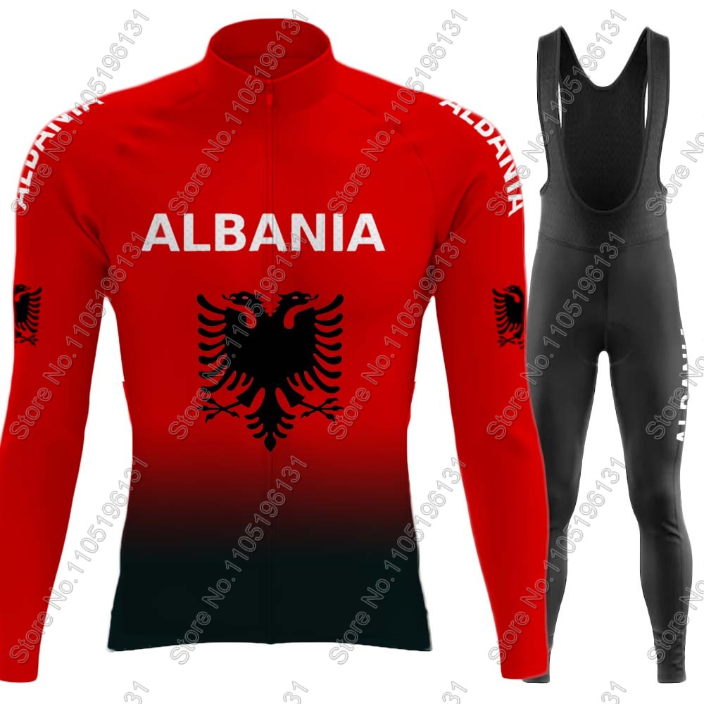 Cycling Gear For Winter - Albania National Team 2026 Cycling Jersey
