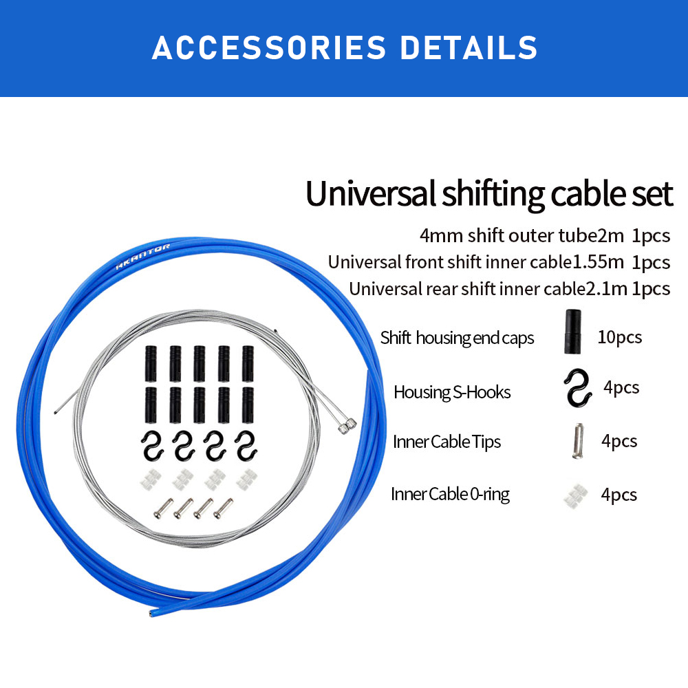 AKA Bicycle Brake/Shift Cable& - огляд і ціна Cycling Gear Kit