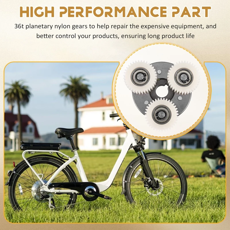 E-Bike Motor Nylon Gear Clutch - огляд і ціна Cycling Gear Kit