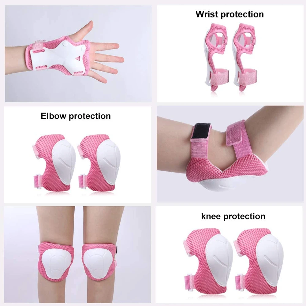 GOMOREON 6Pcs/Set Kids Knee Pa - огляд і ціна Cycling Gear For Kids