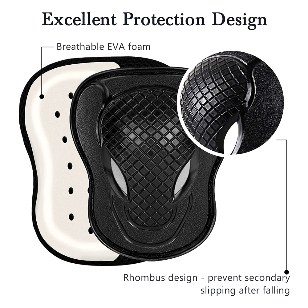 GOMOREON 6Pcs/Set Kids Safety  - огляд і ціна Cycling Gear For Kids