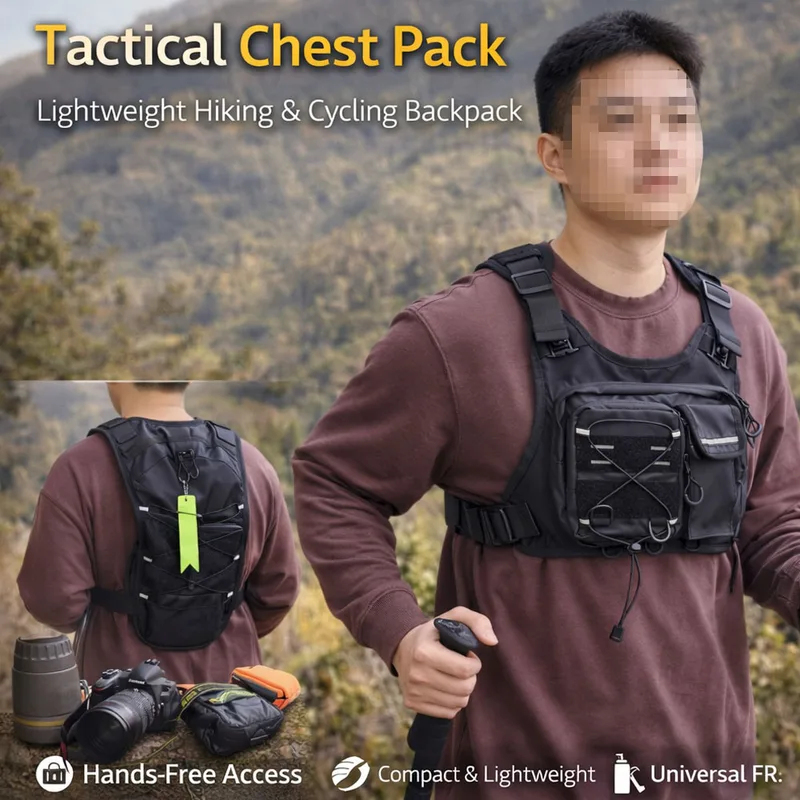 2026 New Tactical Vest Chest B - огляд і ціна Cycling Gear Duffle