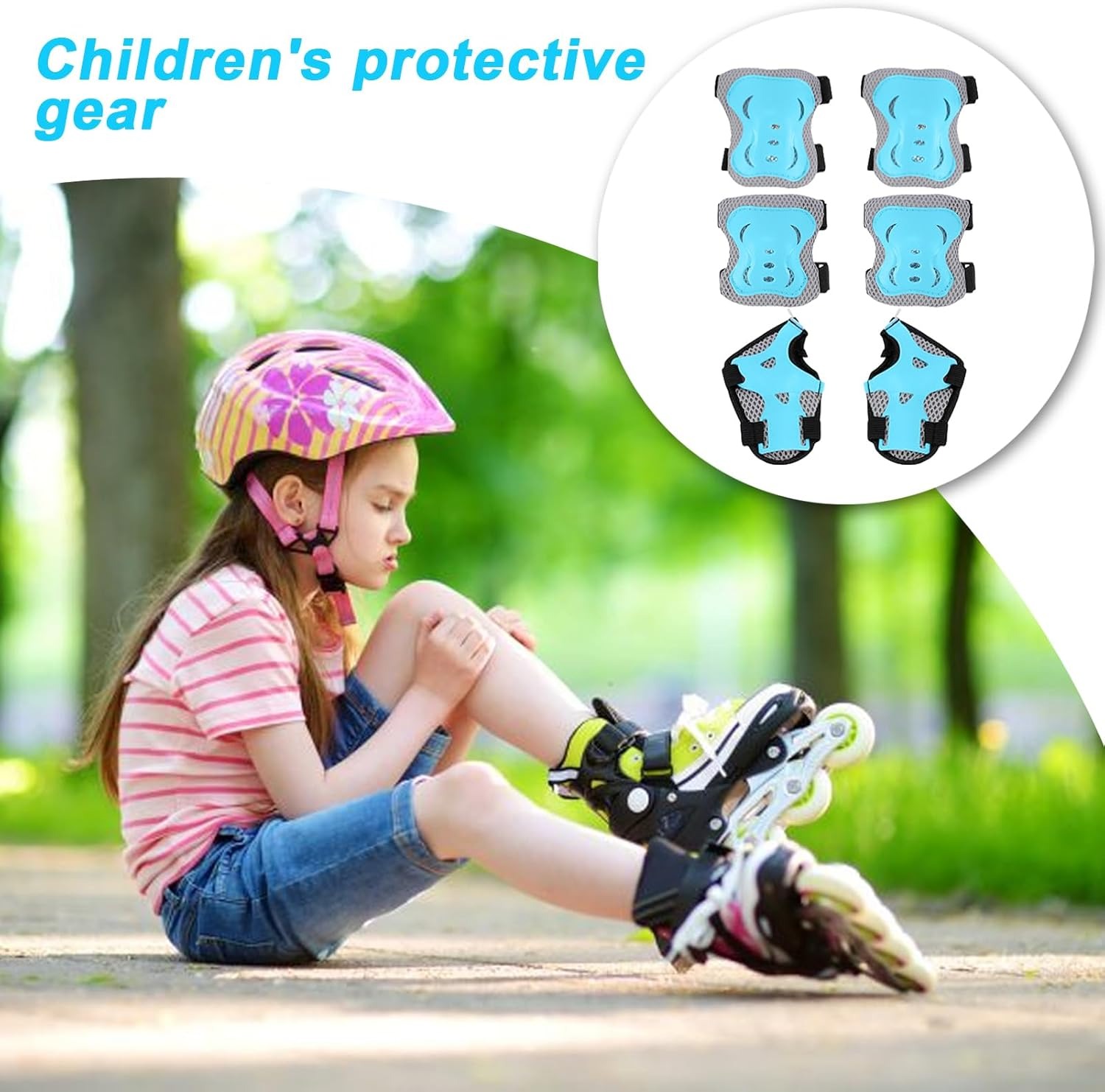 Kids Knee Pads Elbow Pads Age  - огляд і ціна Cycling Gear For Kids
