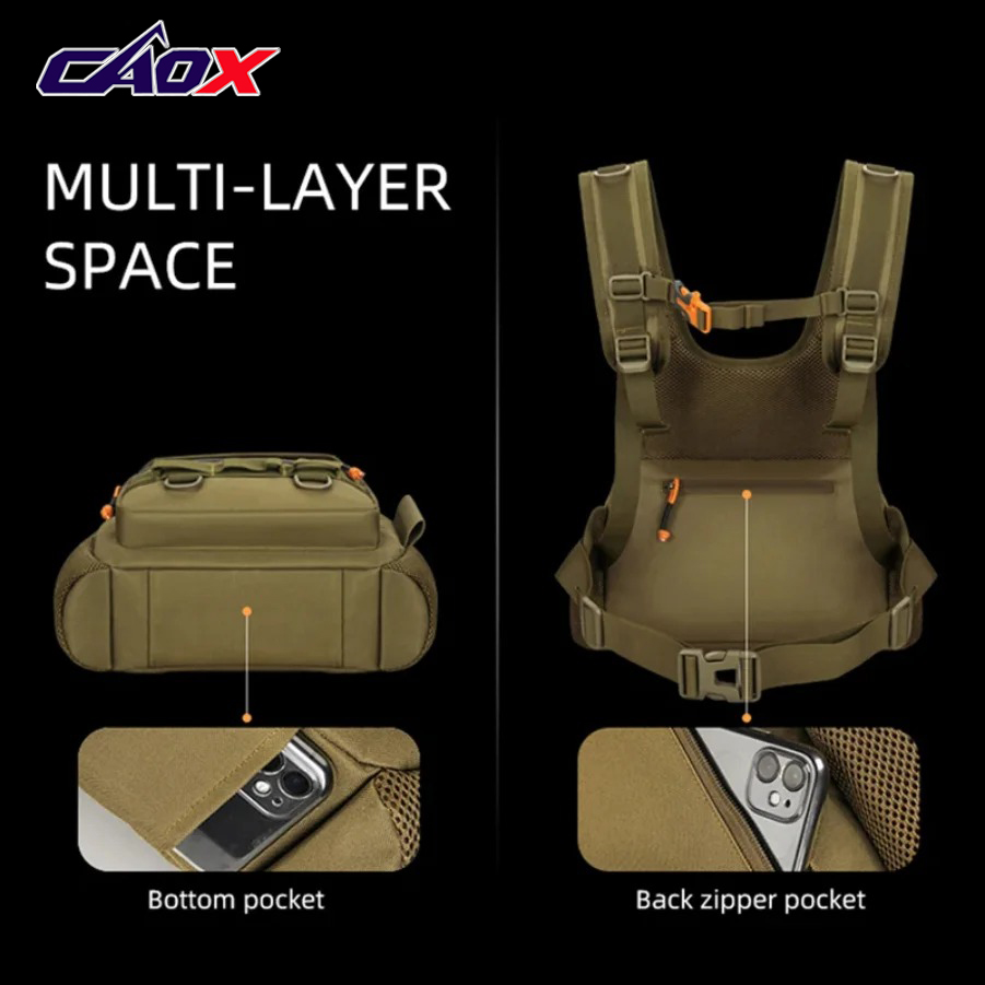 Fishing Lure Front Chest Vest  - огляд і ціна Cycling Gear Duffle