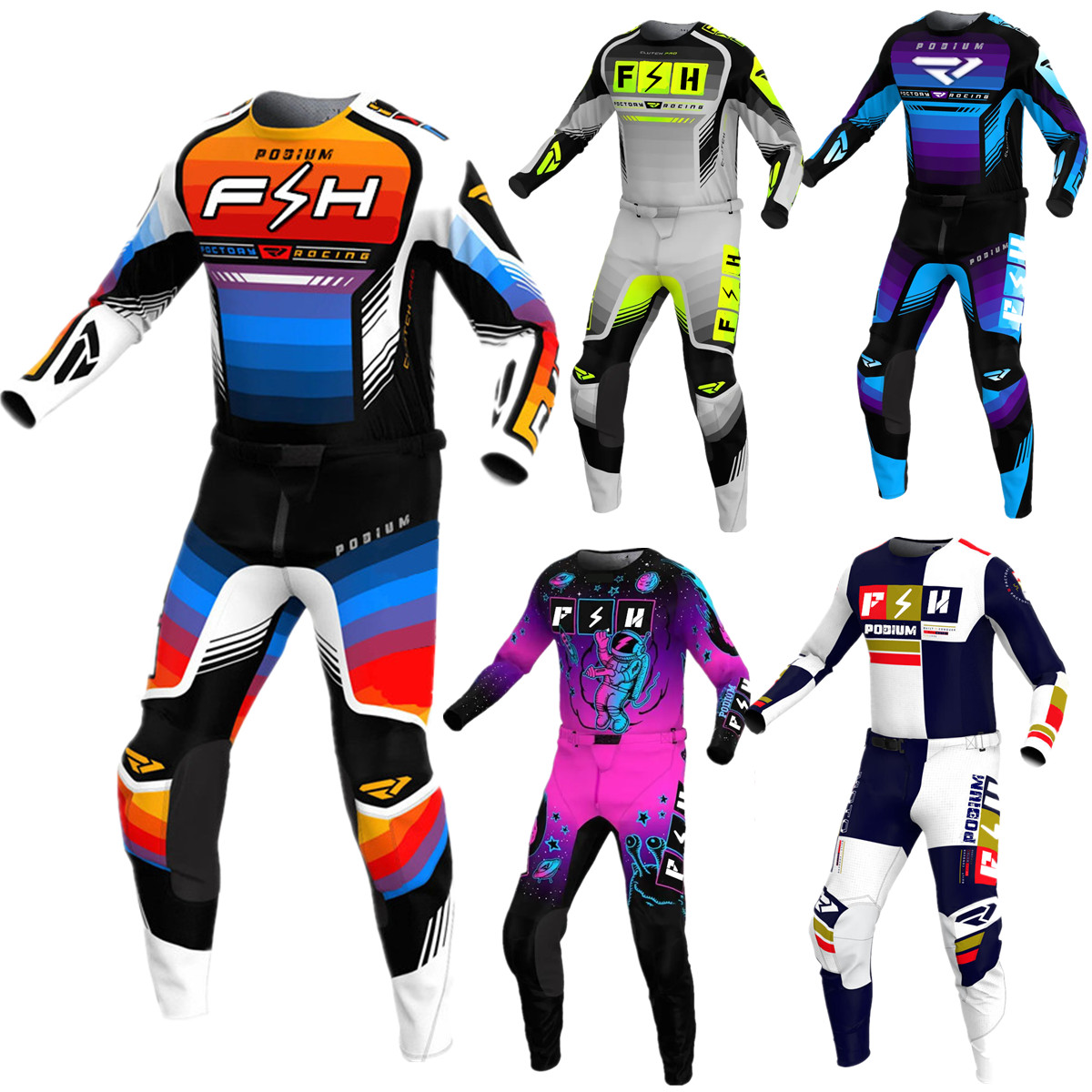 2024 FH Jersey Set  MX Gear Se - огляд і ціна Cycling Gear Kit