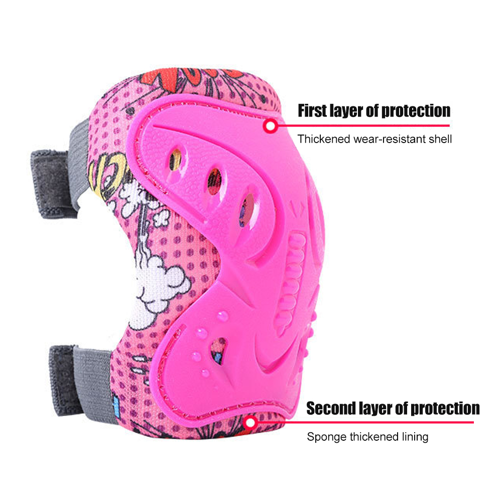 6Pcs Kids 3-12 Years Knee Elbo - огляд і ціна Cycling Gear For Kids