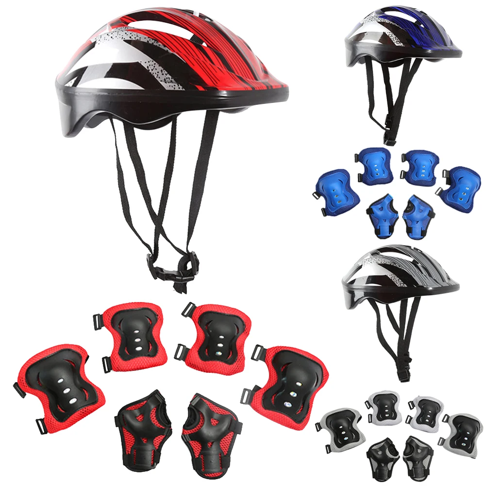 7Pcs Bicycle Sport Protective  - огляд і ціна Cycling Gear For Kids