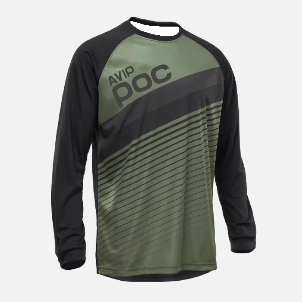 Mens MTB Dirt Bike Long Sleeve - огляд і ціна Cycling Jersey
